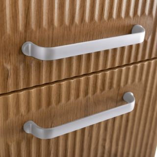 Шкаф-пенал подвесной BelBagno с двумя распашными дверцами с доводчиками, с двумя полками, универсальный, Rovere Nature, 400x300x1500, DUE-1500-2A-SC-RN-P дуб натуральный