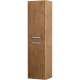 Шкаф-пенал подвесной BelBagno с двумя распашными дверцами с доводчиками, с двумя полками, универсальный, Rovere Nature, 400x300x1500, DUE-1500-2A-SC-RN-P дуб натуральный