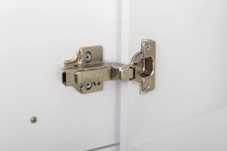 Шкаф-пенал подвесной BelBagno с двумя распашными дверцами с доводчиками, с двумя полками, универсальный, Сатин, 400x300x1500, DUE-1500-2A-SC-SAT-P