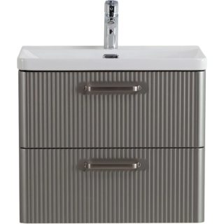 База под раковину BelBagno подвесная с двумя выкатными ящиками, 506x423x500, DUE-500-2C-SO-SAT-P сатин