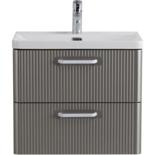 База под раковину BelBagno подвесная с двумя выкатными ящиками, 506x423x500, DUE-500-2C-SO-SAT-P сатин