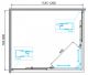 Душевой уголок BelBagno DUE 120x80см хром DUE-AH-2-120/80-C-Cr Душевой уголок BelBagno DUE 120x80см хром DUE-AH-2-120/80-C-Cr