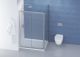 Душевой уголок BelBagno DUE 120x80см хром DUE-AH-1-120/80-C-CR