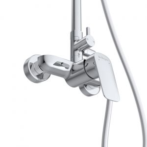 Душевая стойка со смесителем BelBagno DUE-DOCM-CRM