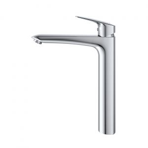 Смеситель для накладной раковины без донного клапана BelBagno DUE-LMC-CRM-W0