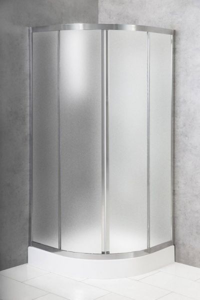 Душевой уголок BelBagno DUE 90x90см хром DUE-R-2-90-P-Cr