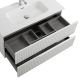 База под раковину Cezares подвесная с двумя выкатными ящиками, Bianco Opaco, 1000x457x500, DUET-N-1000-2C-SO-BO