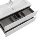 База под раковину Cezares подвесная с двумя выкатными ящиками, Bianco Opaco, 800x457x500, DUET-N-800-2C-SO-BO
