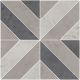 Декор Kerama Marazzi ID124T Про Лаймстоун серый матовый 60x60x0,9