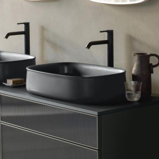 Раковина Duravit Zencha 2373551379 39x55 см черная Раковина Duravit Zencha 2373551379 39x55 см черная