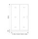 Душевая дверь Good Door Antares WTW-130-C-CH стекло прозрачное Душевая дверь Good Door Antares WTW-130-C-CH стекло прозрачное