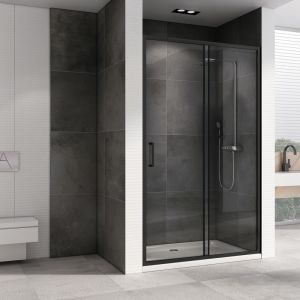 Душевая дверь ABBER Schwarzer Diamant 120см чёрный AG30120B5
