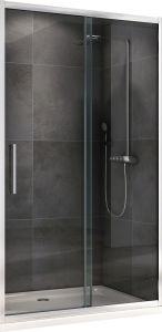 Душевая дверь ABBER Schwarzer Diamant AG30100H 100см хром