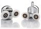 Душевая дверь ABBER Schwarzer Diamant AG30100H 100см хром