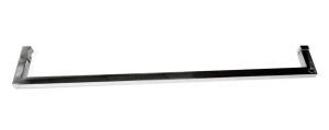 Душевая дверь ABBER Schwarzer Diamant AG30120H 120см хром