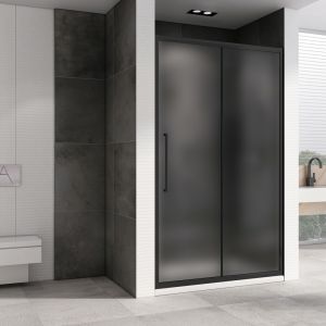 Душевая дверь ABBER Schwarzer Diamant AG30130BMH 130см чёрный