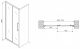 Душевая дверь ABBER Schwarzer Diamant AG30170H 170см хром