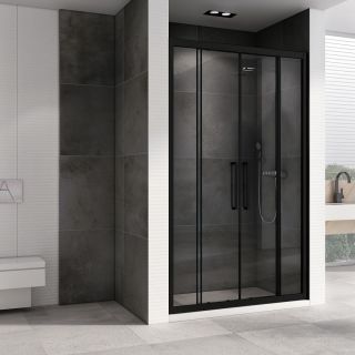 Душевая дверь ABBER Schwarzer Diamant 150см чёрный AG33150BH
