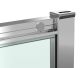 Душевая дверь ABBER Schwarzer Diamant 150см хром AG33150