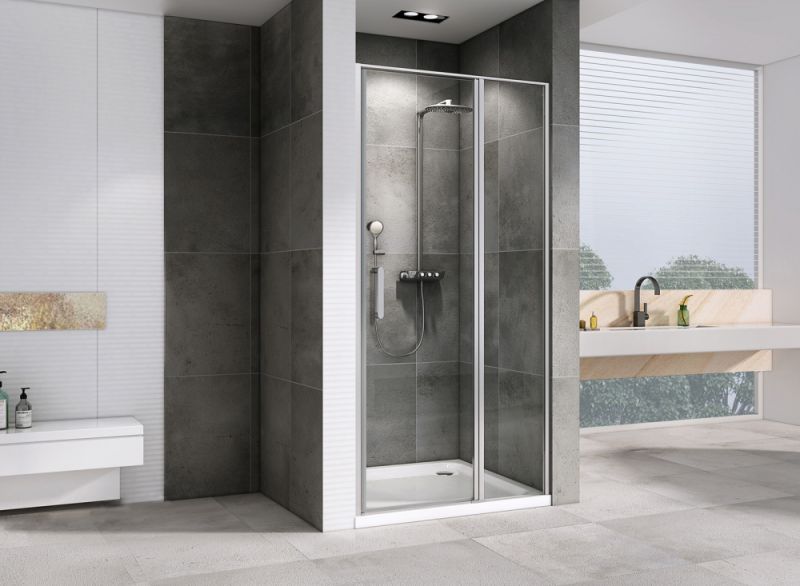 Душевая дверь ABBER Sonnenstrand 120см хром AG04120S