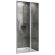 Душевая дверь ABBER Sonnenstrand AG04140S 140 см профиль хром стекло прозрачное