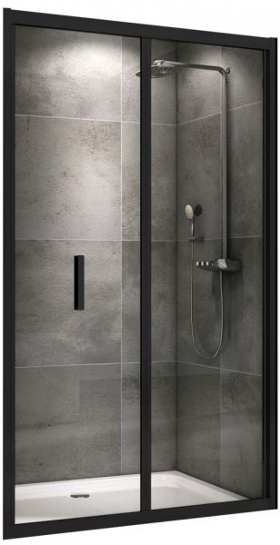 Душевая дверь ABBER Sonnenstrand 90см чёрный AG07090B