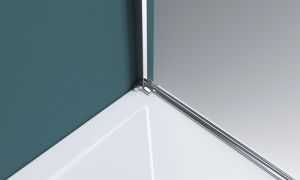 Душевая дверь BelBagno KRAFT-B-12-60/30-C-Cr-R