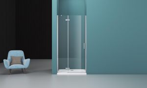 Душевая дверь BelBagno KRAFT-B-12-60/60-C-Cr-L