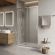 Душевая дверь BelBagno LUCE-BF-1-110-C-Cr хром