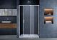 Душевая дверь в нишу Vincea Alpha VDS-3AL130CL 130 см, стекло прозрачное, хром