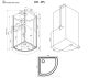 Душевая кабина Am.Pm Like W80C-016-090MTA 90x90 см