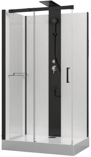 Душевая кабина Black&White G8708 80х110