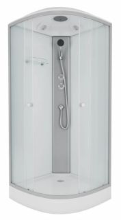 Душевая кабина Niagara NG-4301-08 90x90см серебро/матовое Душевая кабина Niagara NG-4301-08 90x90см серебро/матовое