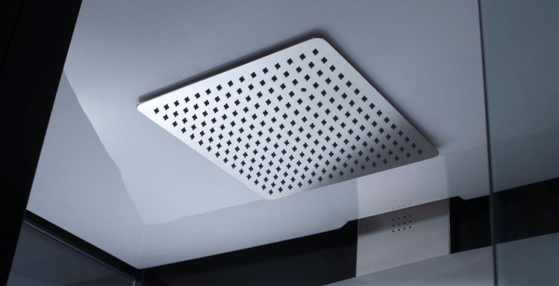 Душевая кабина Orans SR-89102RS 89102RBLH 150x100 см профиль чёрный стекло прозрачное