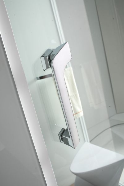 Душевая кабина Orans SR-89106S 89106W0LH 130 см профиль белый стекло прозрачное