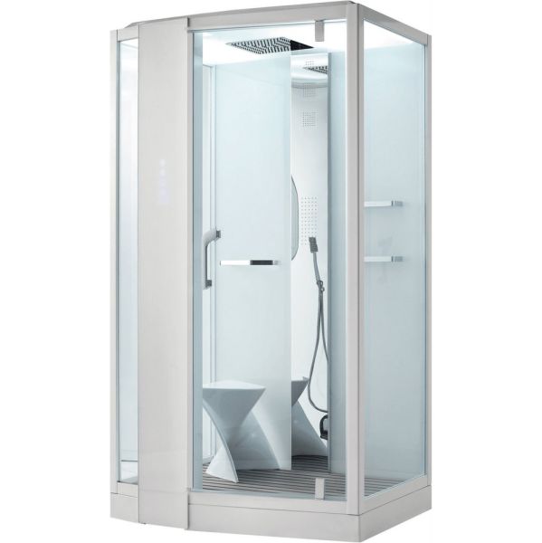 Душевая кабина Orans SR-89105LS 89105LSLH 120x90 см профиль белый стекло прозрачное