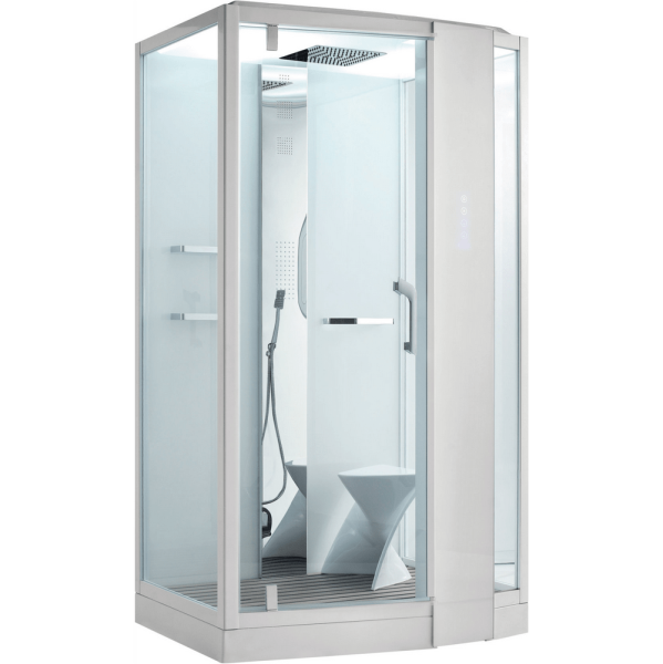 Душевая кабина Orans SR-89105RS 120x90 см профиль белый стекло прозрачное