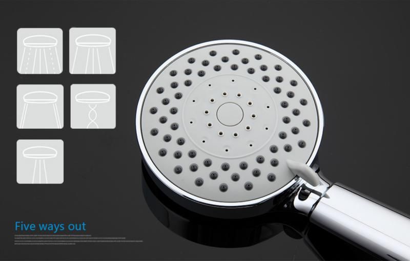 Душевая лейка Gappo G07 хром