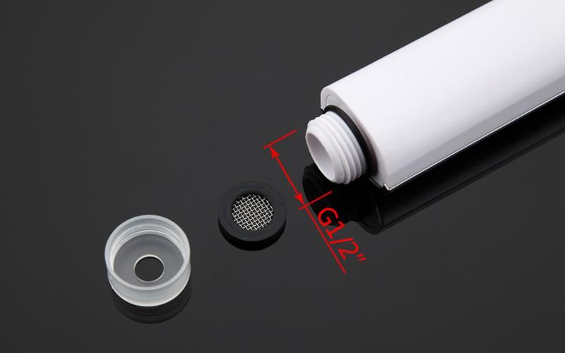 Душевая лейка Gappo G27 белый/хром