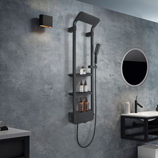 Душевая панель B&W W1220 Velvet Black (1300х405x230) Душевая панель B&W W1220 Velvet Black (1300х405x230)