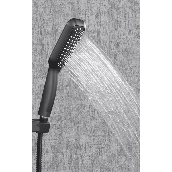 Душевая панель B&W W1220 Velvet Black (1300х405x230)