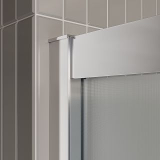 Душевая шторка на ванну BelBagno  LUCE-VF-11-90/145-P-Cr