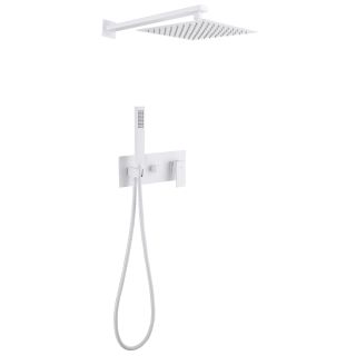Душевой комплект ABBER Daheim AF8218W белый матовый