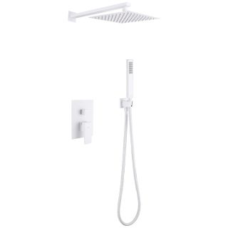 Душевой комплект ABBER Daheim AF8219W белый матовый