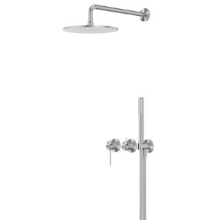 Душевой комплект ABBER Emotion 316 AF8819BST брашированная сталь