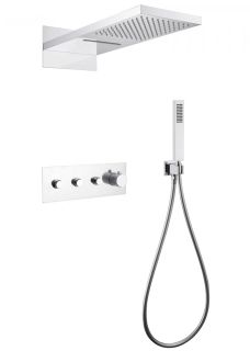 Душевая система ABBER Rund AF8752 с термостатом хром Душевая система ABBER Rund AF8752 с термостатом хром