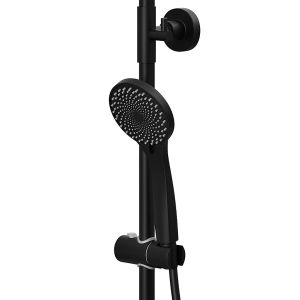 Душевая стойка Kohr Thermostatic 1WN820300DB-0000A с термостатом чёрный