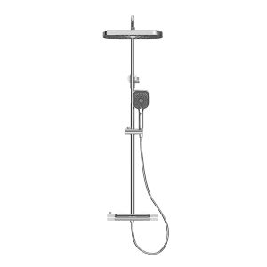 Душевая стойка Kohr Thermostatic Sun 1WN180300CP-0000A с термостатом хром