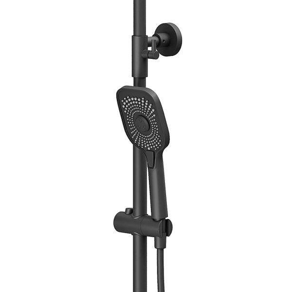 Душевая стойка Kohr Thermostatic Sun 1WN180300DB-0000A с термостатом чёрный