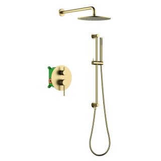 Душевой комплект Timo Saona SX-2309/17SM золото матовое Душевой комплект Timo Saona SX-2309/17SM золото матовое